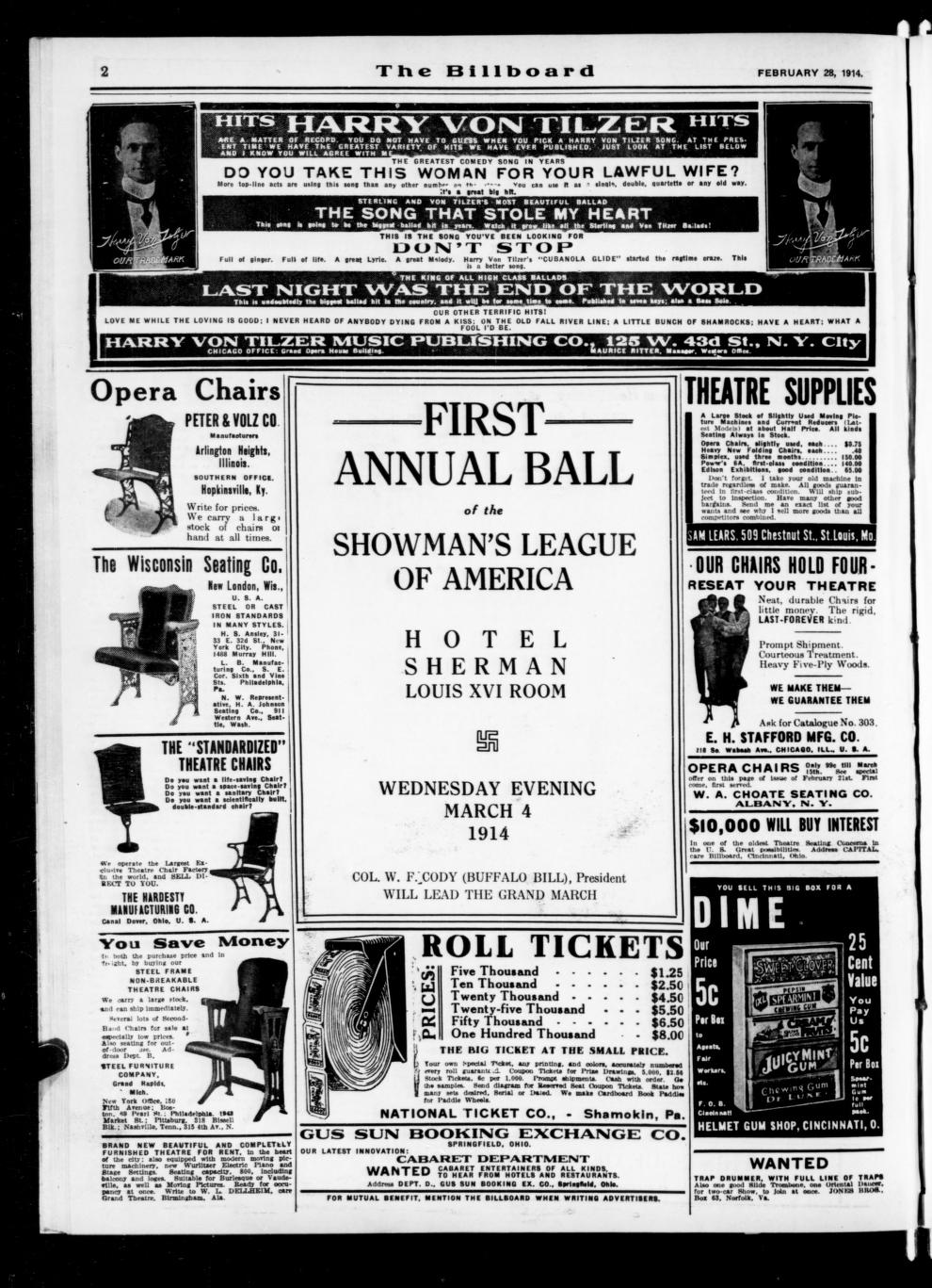 The Billboard  1914-02-28: Vol 26 Iss 9