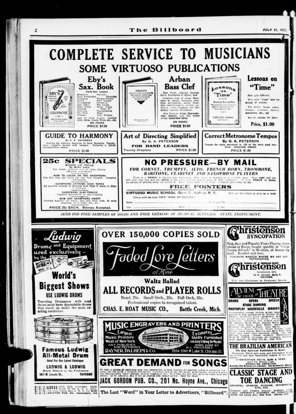 The Billboard  1923-07-21: Vol 35 Iss 29