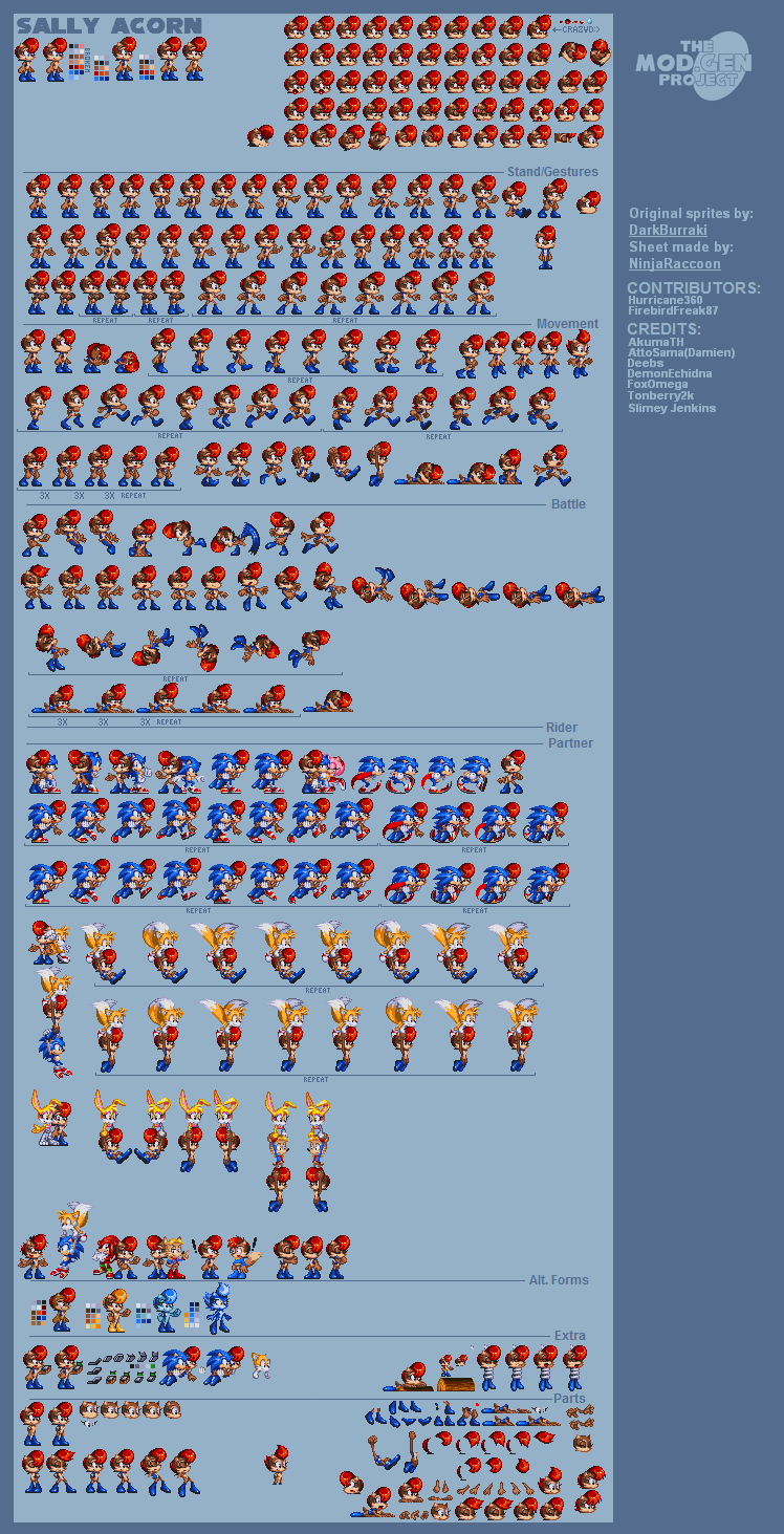 Mod.Gen Sonic Sprites : Mod.Gen Project Team : Free Download, Borrow, and  Streaming : Internet Archive