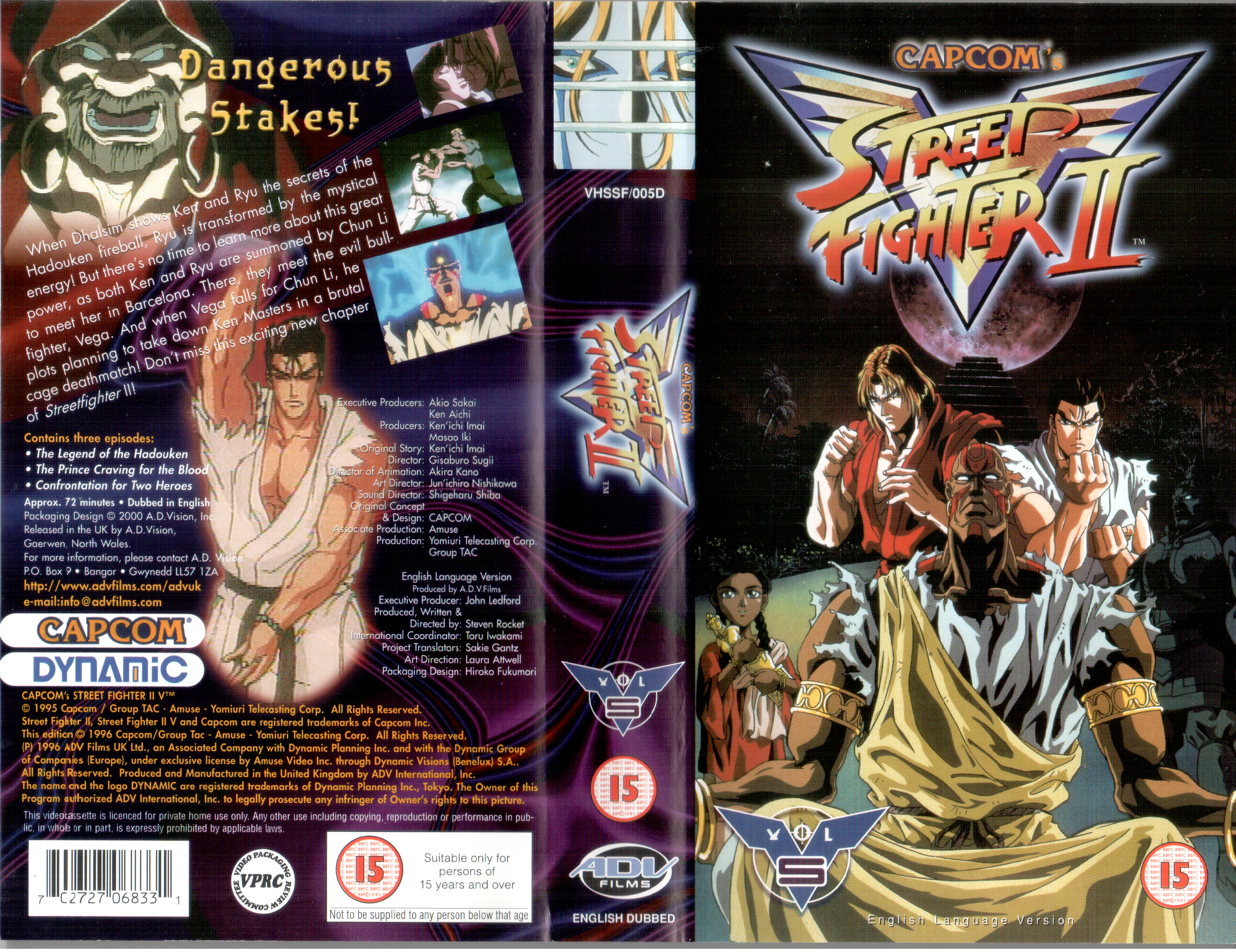 Street Fighter II V (Includes ADV dub) : Free Download, Borrow, and  Streaming : Internet Archive