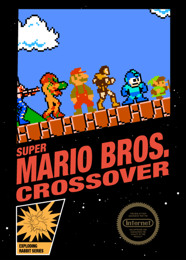 Jogo Super Mario Bros Crossover no Jogos 360