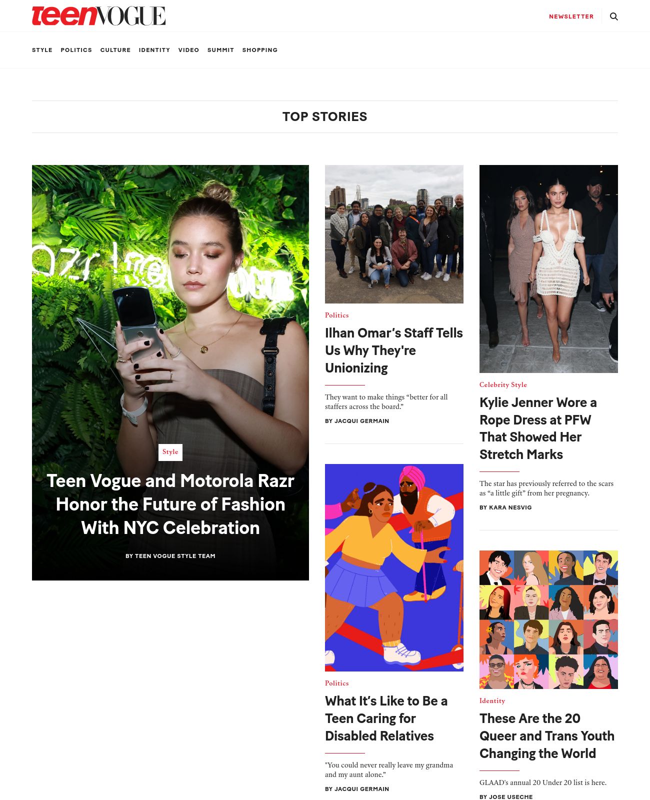 Teen Vogue at 2022-09-30 23:48:39-04:00 local time