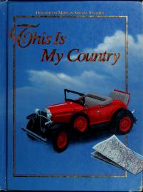 Cover of: This is my country by Beverly Jeanne Armento