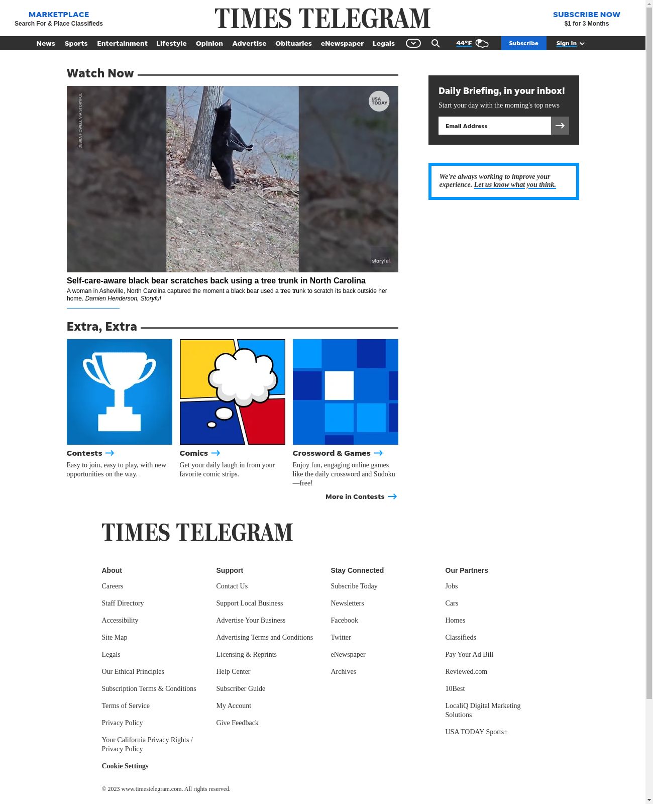 The Times Telegram at 2023-03-23 20:34:50-04:00 local time