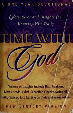 Cover of: Time with God by [Amanda and Stephen Sorenson, editors].