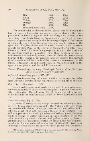 Thumbnail image of a page from Transactions of the Society of Motion Picture Engineers
