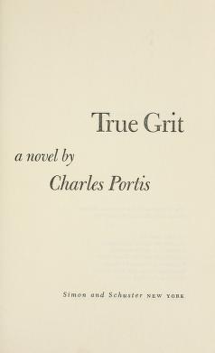 Cover of: True grit. by Charles Portis