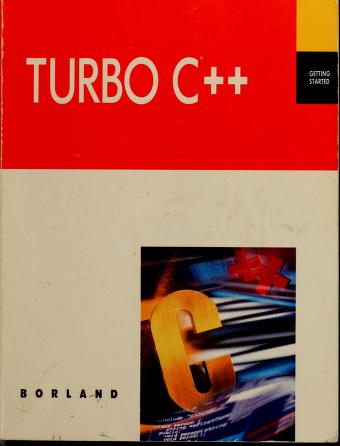 Cover of: Turbo C++ by Borland International