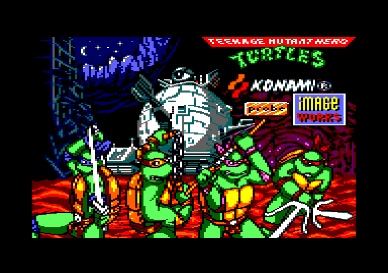 Amstrad Tortugas Ninja placa jamma original Konami 