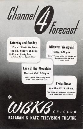 Thumbnail image of a page from TV forecast