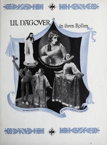 Thumbnail image of a page from UFA Verleih-Programme