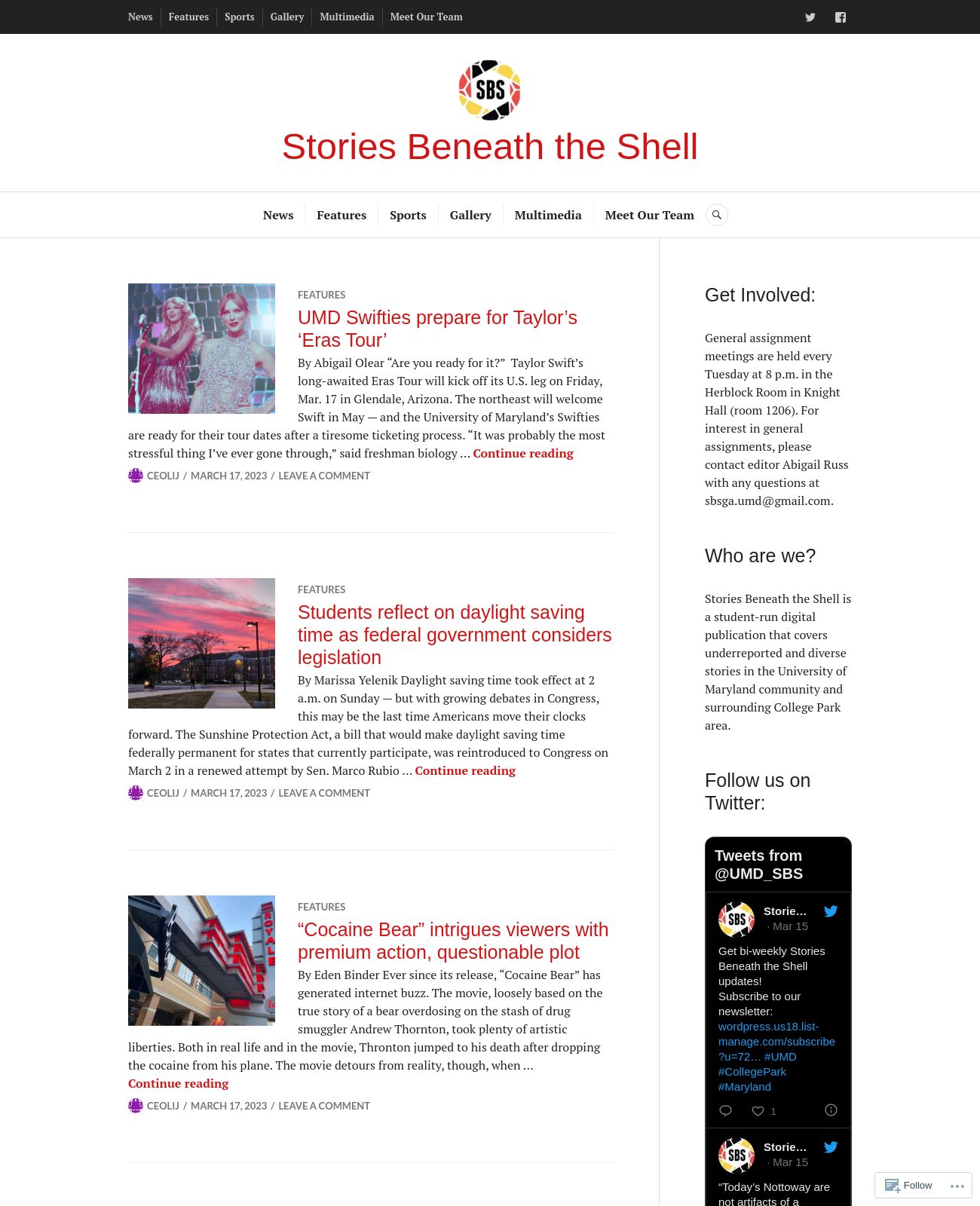 Stories Beneath the Shell at 2023-03-17 20:38:37-04:00 local time
