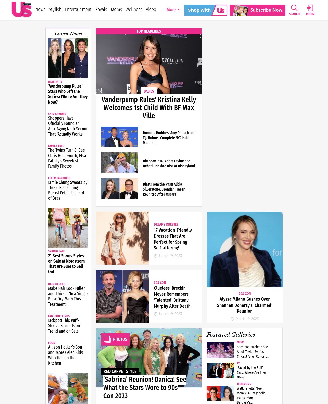 Us Weekly at 2023-03-19 23:12:12-04:00 local time