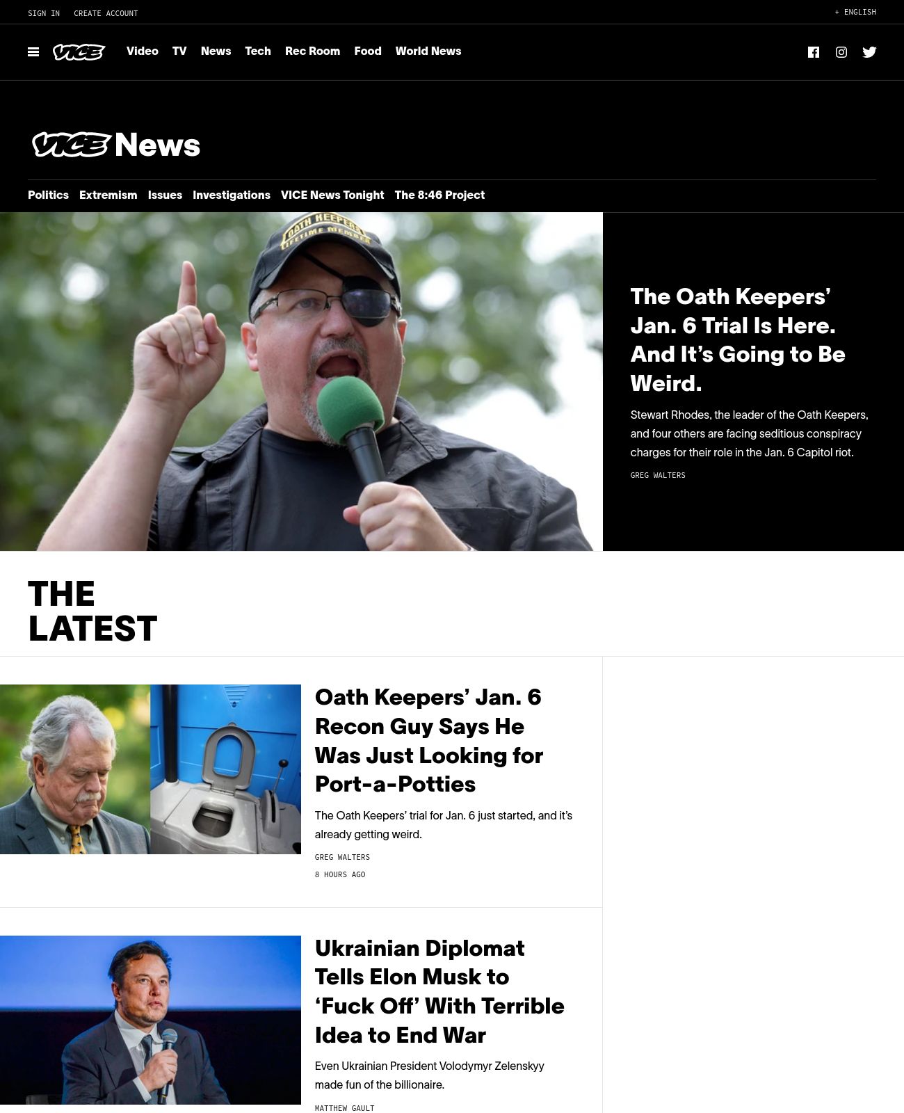 Vice News at 2022-10-04 01:20:58-04:00 local time
