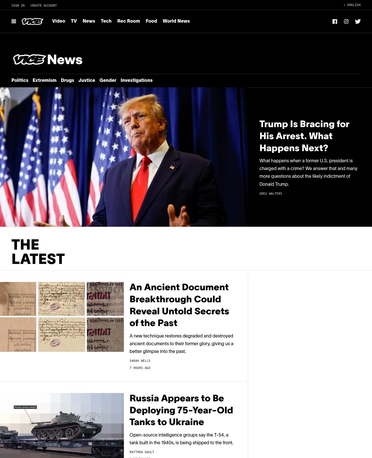 Vice News at 2023-03-22 20:41:42-04:00 local time