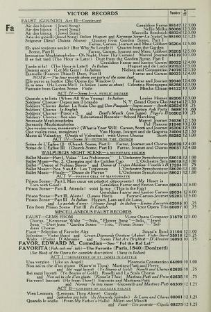 Thumbnail image of a page from Victor records