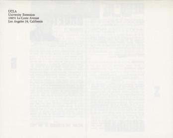 Thumbnail image of a page from UCLA Extension Film Society