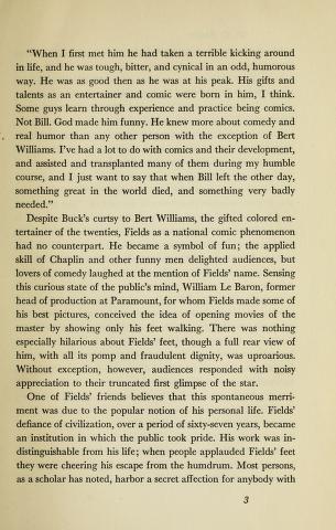 Thumbnail image of a page from W. C. Fields : his follies and fortunes