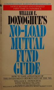 Cover of: W D No-Load/fund Gde by William Donoghue
