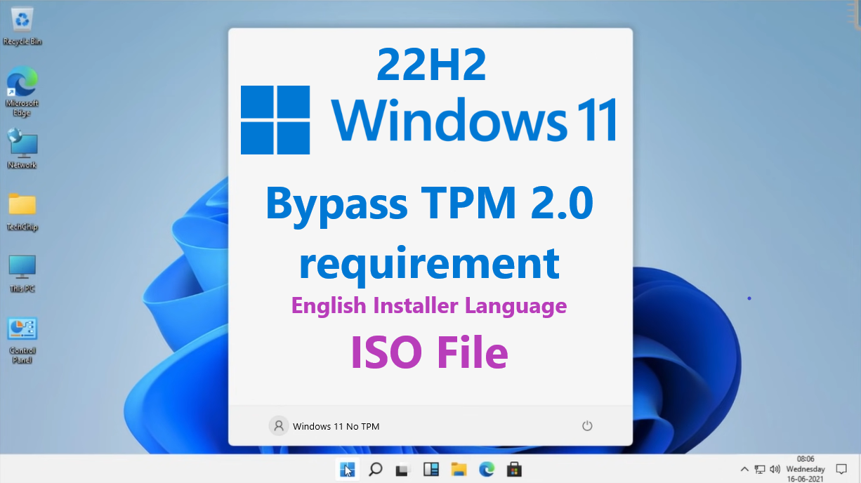 Windows 11 (Build 21996) [No-TPM / Secure Boot ISO] : Microsoft : Free  Download, Borrow, and Streaming : Internet Archive