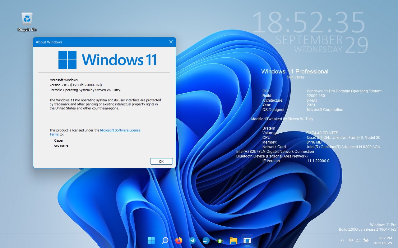 Windows 11 Pro (x 64) Preactivated : Free Download, Borrow, and Streaming :  Internet Archive