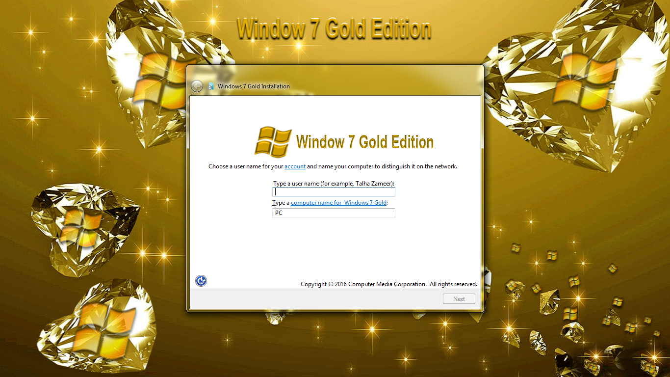 Windows 7 Gold Edition : Computer Media Corporation : Free Download, Borrow, and Streaming : Internet Archive