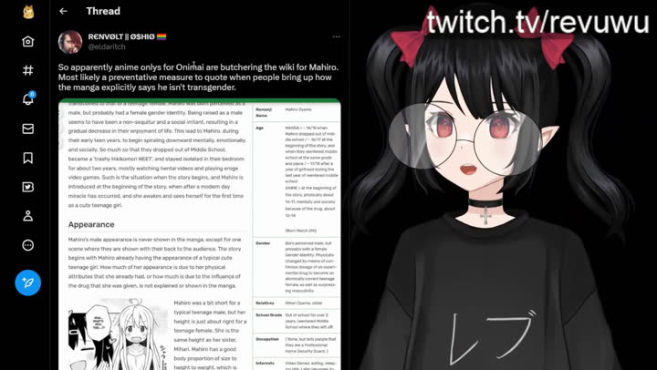 Twitter Freaks Rewrite Character's Gender : Rev says desu : Free Download,  Borrow, and Streaming : Internet Archive