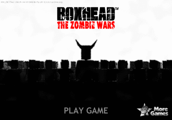 BOXHEAD THE ZOMBIE WARS jogo online gratuito em