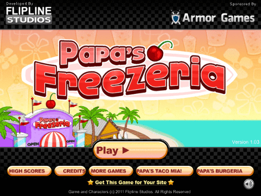 Papa's Freezeria Online