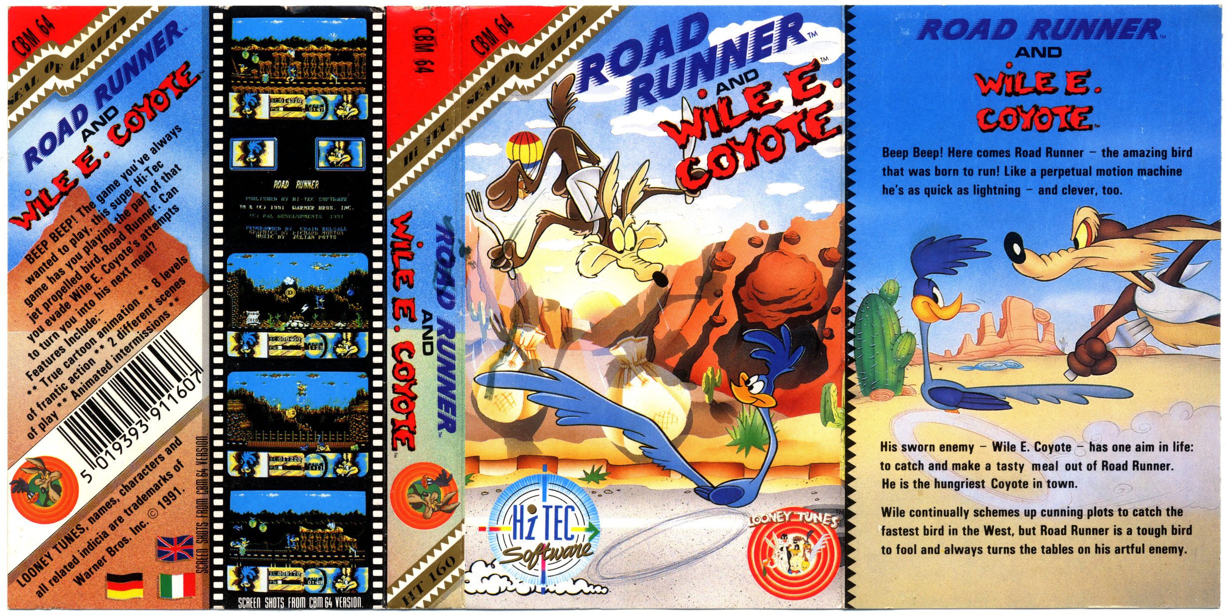 Road Runner and Wile E. Coyote (1991 HiTEC Software) [671] : Free Download,  Borrow, and Streaming : Internet Archive