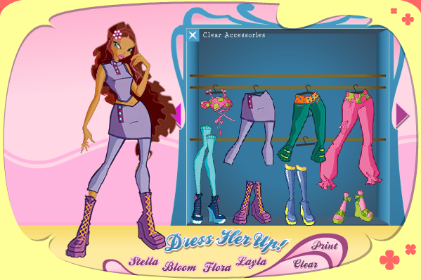 Winx Dress Up : Free Download, Borrow, and Streaming : Internet Archive