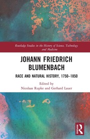 0171 Johann Friedrich Blumenbach Race And Natural ...