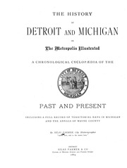 The history of Detroit and Michigan;