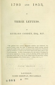 Cover of edition 1793and1853inthr00cobd