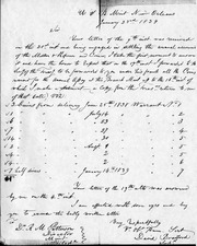 David Bradford to Robert M. Patterson, 1/23/1839