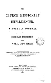 1865 The Church Missionary Intelligencer