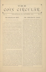 The Coin Circular : October 1875