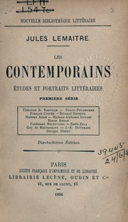Cover of edition 1896lescontempor01lemauoft