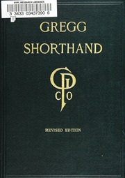 1902 Gregg Shorthand Manual   4th Version