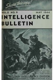 Intelligence Bulletin Vol 2  No  9 May 1944 and Vo...