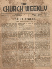 1950 The Church Weekly Volume 4 Issue 19
