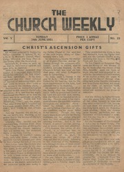 1951 The Church Weekly Volume 5 Issue 23