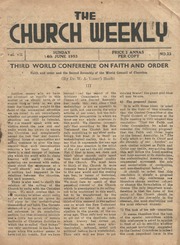1953 The Church Weekly Volume 7 Issue 23
