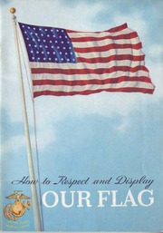 1954 USMC How To Respect And Display Our Flag