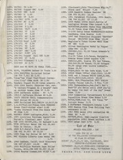 Mail Bid Sale: August 29, 1964