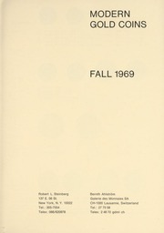 Steinberg's Fixed Price List: 1969