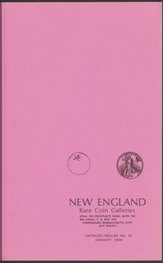 New England Rare Coin Galleries: January 1974, No.16