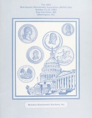 The 1983 Mid-Atlantic Numismatic Association (MANA) Sale