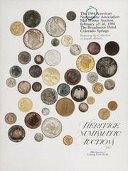 The 1984 American Numismatic Association Mid-Winter Auction