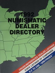 1992 Numismatic Dealer Directory